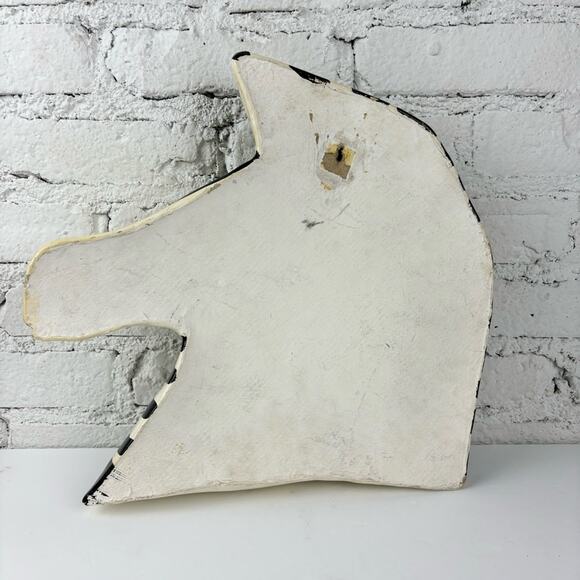 Zebra Paper Mache Wall Art - Picture 2 of 7